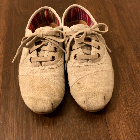 TOMS Gray Camden Women’s Cordones Sneakers - Picture 6 of 8